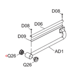 Horizon Livestrong EP558E EP559E EP572C EP573D EP559C EP573C Elliptical Swivel Bushing 1000300992-hydrafitnessparts