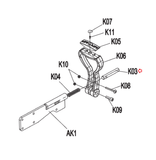 Horizon Livestrong Elliptical Fix Sleeve Elevator Zinc 20CrMo EP537 1000114001-hydrafitnessparts