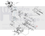 Horizon Matrix Fitness Treadmill Hex Round Socket Screw M8X1.25PX65L 004533-00-hydrafitnessparts