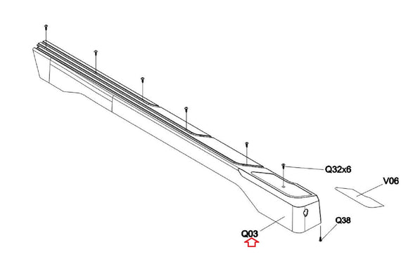 Horizon Matrix Merit Tempo Vision AFG Fitness Livestrong Treadmill Swing Arm Set-hydrafitnessparts