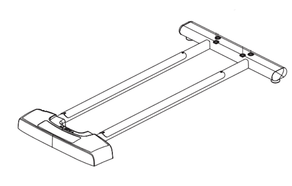 Horizon Matrix Merit Tempo Vision Fitness Livestrong Elliptical Frame Assembly-hydrafitnessparts