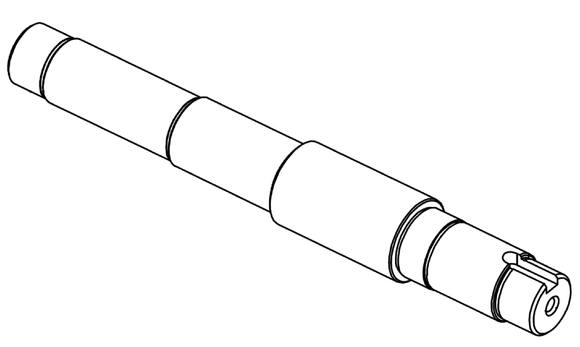 Horizon Matrix Vision Evolve Oxford 5 S3x-01-G4 S7200HRT Elliptical Pulley Axle-hydrafitnessparts