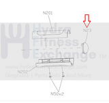 Horizon Matrix Vision Fitness Elliptical Grip Plug Endcap 001127-C-hydrafitnessparts