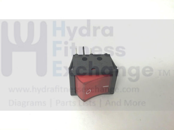 Horizon Matrix Vision Fitness Treadmill Power Switch On/Off 003336-A-hydrafitnessparts