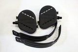 Horizon Merit Tempo Fitness Stationary Bike Foot Pedal Pair with Strap 014708-A-hydrafitnessparts