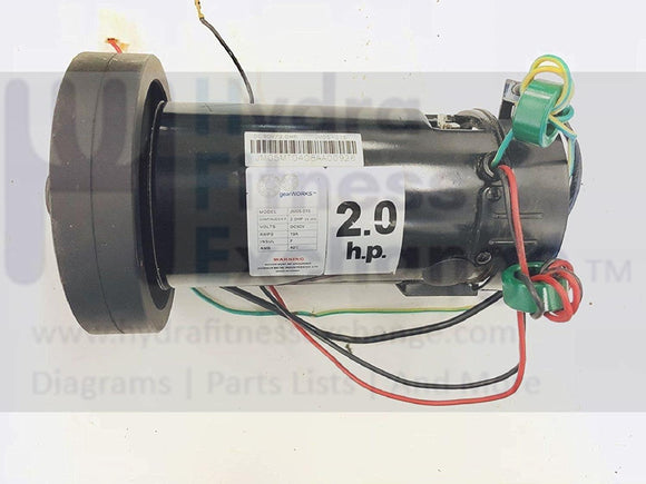 Horizon Smooth Tempo Fitness Treadmill 2.0HP DC Drive Motor JM05-015 1000111822-hydrafitnessparts