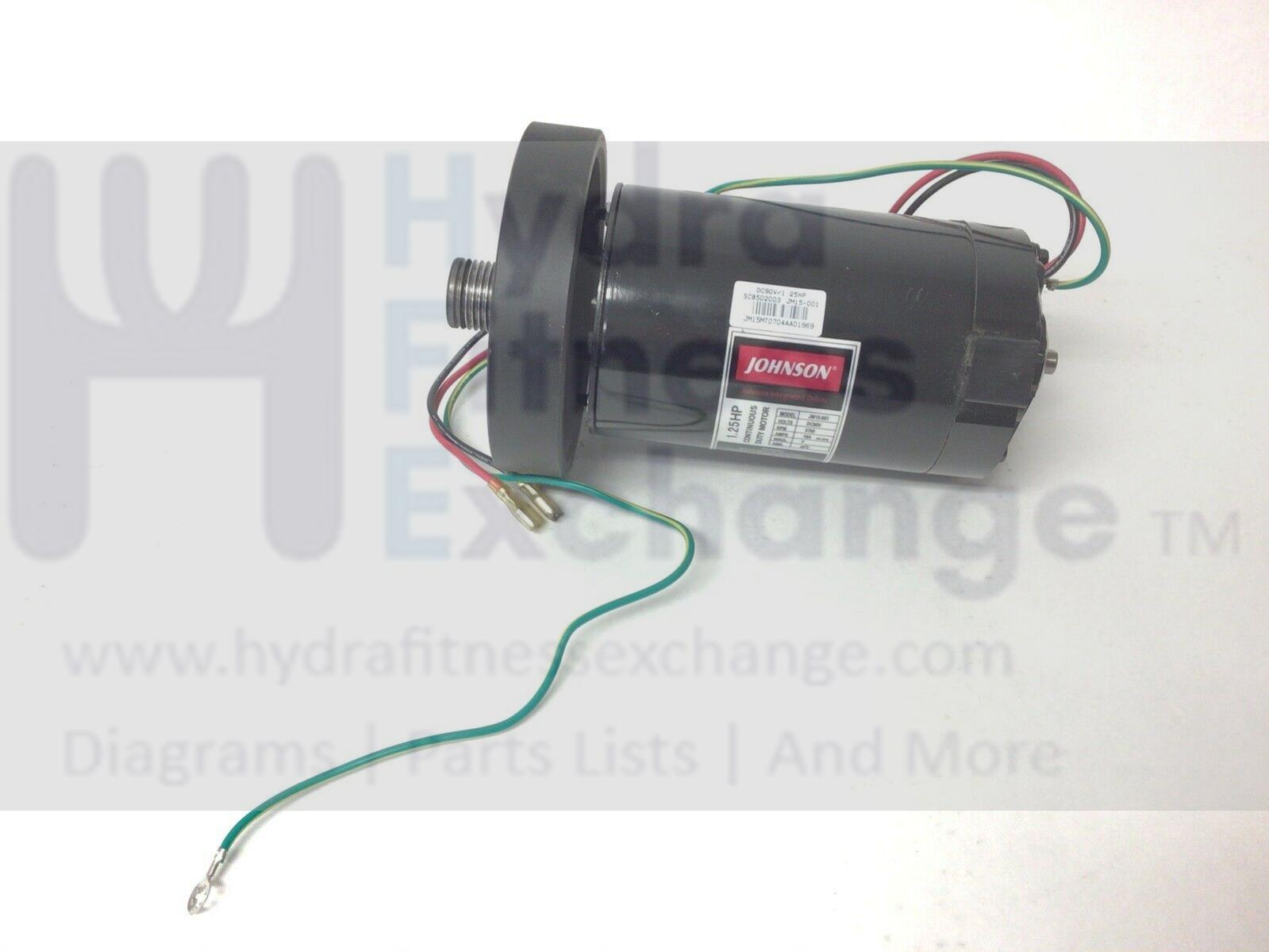 Horizon Tempo Triumph Fitness Gear Treadmill DC Drive Motor with