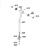 Horizon Vision CE8.8 3.3AE 5.3AE 7.3AE X20 X20-02 X40 Elliptical Hang Arm Bearing Housing 1000224341-hydrafitnessparts