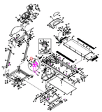 Horizon Vision Fitness Treadmill Strain Relief Bushing 001675-00-hydrafitnessparts