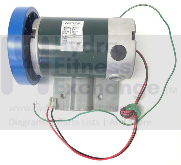 Horozon Fitness TSC4 TM76B TM75 TM75C PTM110 Treadmill DC Drive Motor 016602-Z1-hydrafitnessparts