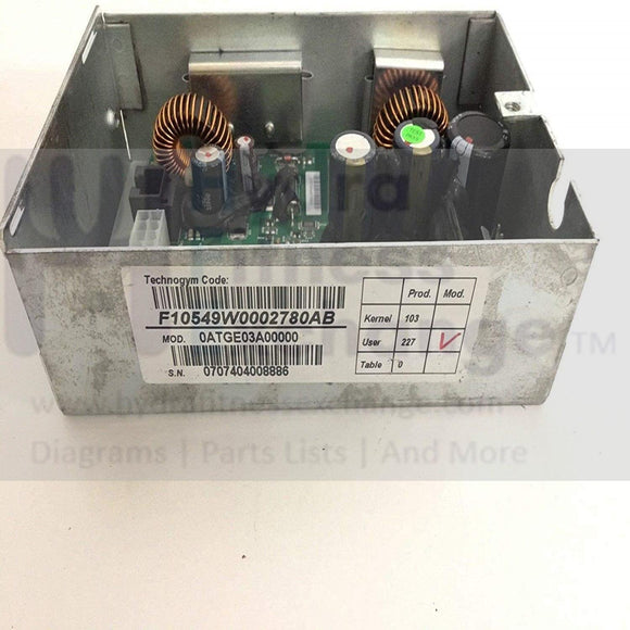 Hydra Fitness Exchange Motor Controller Board Works with TechnoGym Excite-Excite Synchro Exec700 ISP Elliptical-hydrafitnessparts