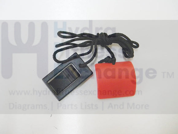 ICON Treadmill Safety Key Part Number 256790-hydrafitnessparts