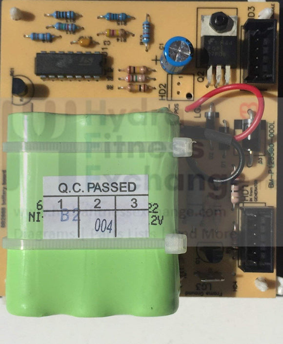 Icon Health & Fitness, Inc. Epic Freemotion Nordic-Track Elliptical Crosstrainer Circuit Board NI MH Battery-hydrafitnessparts