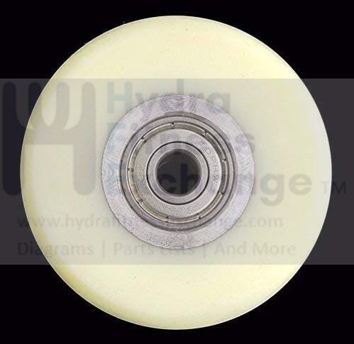 Icon Health & Fitness, Inc. Proform Ree-bok Weider Weslo Elliptical Ramp Wheel Roller 286547-hydrafitnessparts