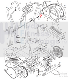 Icon HealthRider Image Lifestyler NordicTrack Proform Elliptical Axlecap 100151-hydrafitnessparts