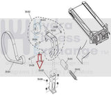Idler Pulley Bracket Support AK65-00145-0000 Work W Life Fitness Treadmill-hydrafitnessparts