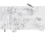 Image Life Styler Reebok Weslo Proform Treadmill Central Crossbar Cover 161175-b-hydrafitnessparts