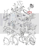 Image Lifestyler HealthRider Weslo Proform Elliptical Pulley Drive Belt 50"-hydrafitnessparts