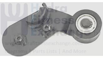 Image NordicTrack Epic A32E Elliptical Idler Bracket Assembly 363093-hydrafitnessparts