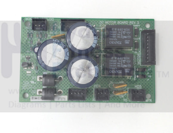 Image NordicTrack Vision Fitness Treadmill Power Supply Circuit Board 37376-hydrafitnessparts