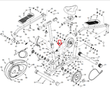 Image Weslo Elliptical Seat Adjustment Post Knob 336801-hydrafitnessparts