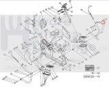 Inspire Cardio Strider CS2 Fitness Elliptical Arm Adjust RC800-801-202-hydrafitnessparts