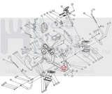 Inspire Fitness Cardio Strider CS2 Elliptical Peg Spacer RC800-301-009-hydrafitnessparts