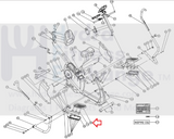 Inspire Fitness Cardio Strider CS2 Elliptical Right Foot Pad Pedal RC800-801-012-hydrafitnessparts