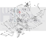 Inspire Fitness Cardio Strider CS2 Elliptical Seat Bottom Pad RC800-401-001-hydrafitnessparts