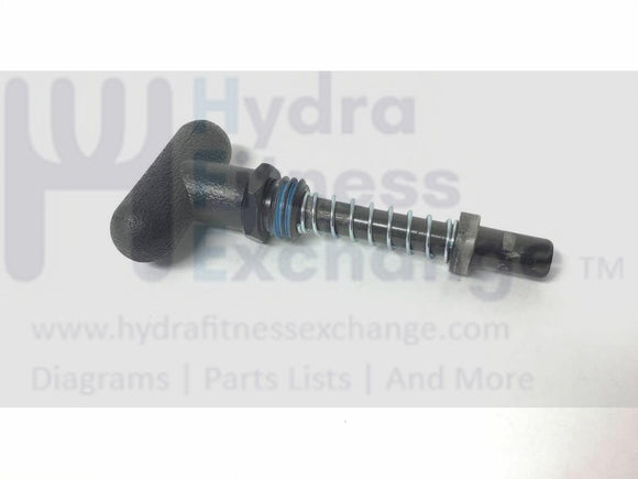 Inspire M1 Home Gym Seat Adjustment Knob Pin with Spring-hydrafitnessparts