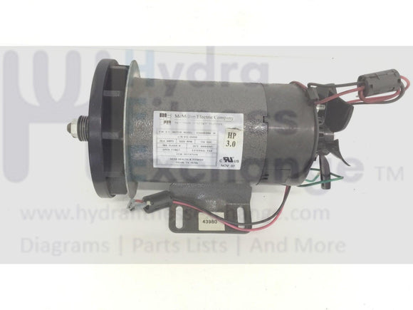 Ironman Keys HealthTrainer Treadmill 3.0HP DC Drive Motor S3440B3564 412-00008-hydrafitnessparts