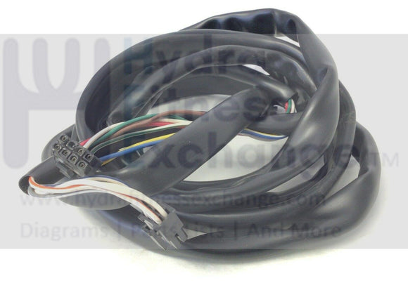 Keys Fitness Encore EC920 Treadmill Upright Main Wire Harness 8 Pin EC920-MUWH8P-hydrafitnessparts
