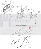 Keys Fitness HealthTrainer Treadmill Console Main Wire Harness 413-00038-hydrafitnessparts