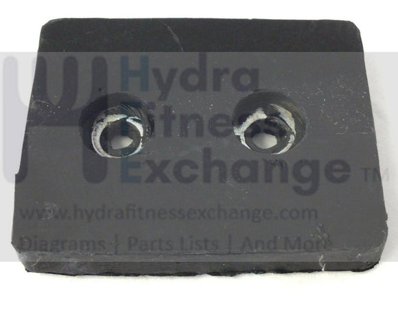 Keys Fitness Ironman Healthtrainer Treadmill Frame Base Bumper Pad 406-00079-hydrafitnessparts