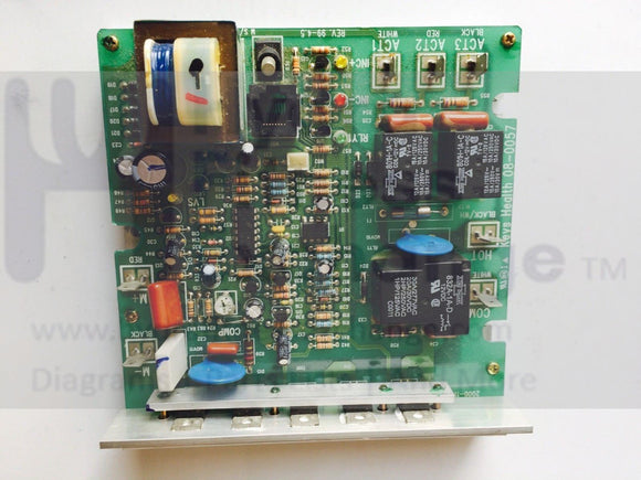 Keys Fitness Pro 550 Treadmill Lower Controller 08-0057 Electronic Control Board-hydrafitnessparts