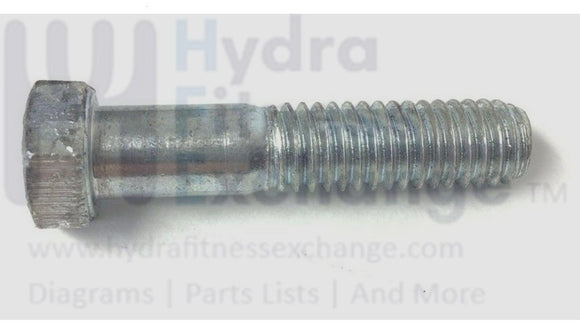 Keys Fitness Treadmill Actuator Frame Mounting Screw Top Hex Bolt 3/8