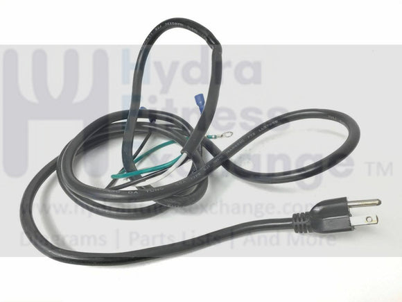 Keys Fitness Treadmill Power Cord Cable Wire 57855 Hardwired-hydrafitnessparts