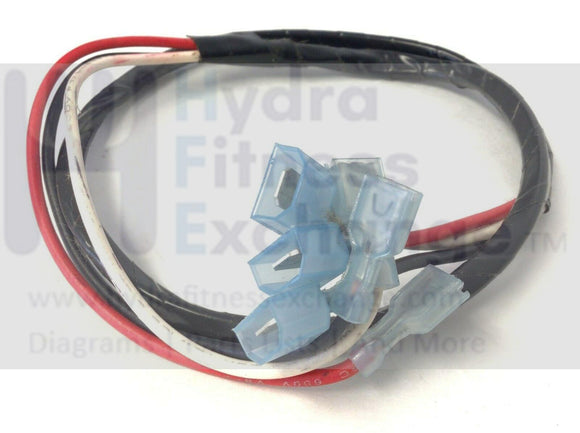 Keys Fitness Treadmill Red White Black Quick Connect Incline Wire EC920-IWRWBQC-hydrafitnessparts