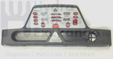 Keys Smooth Fitness Encore HealthTrainer Treadmill Display Console Panel 07-0026-hydrafitnessparts