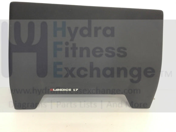 Landice 60 Series - L7 Commercial Treadmill Motor Cover Shroud-hydrafitnessparts