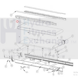 Landice 70 Series - L7 Treadmill OEM Walking Running Belt Treadbelt 58" 70468-hydrafitnessparts