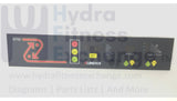 Landice 8700 Sprint Treadmill Display Console panel with Membrane 70026 70075-hydrafitnessparts