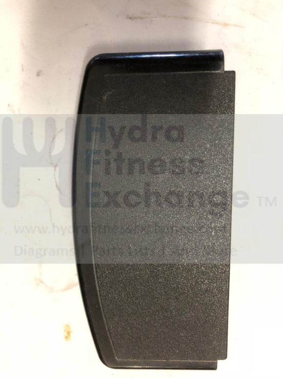 Landice Commercial Treadmill Left Console End Cap Black Top-hydrafitnessparts