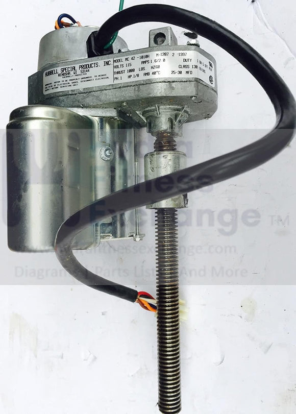 Landice L7 8700 L8 Treadmill Incline Lift Motor Motor Hubbell & Potentiometer-hydrafitnessparts