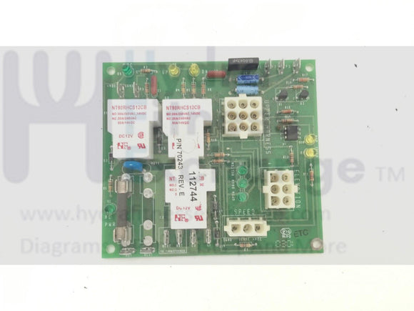 Landice L7 L8 Sport Trainer Treadmill L-Senes 110V Relay Board 112744 70243-hydrafitnessparts