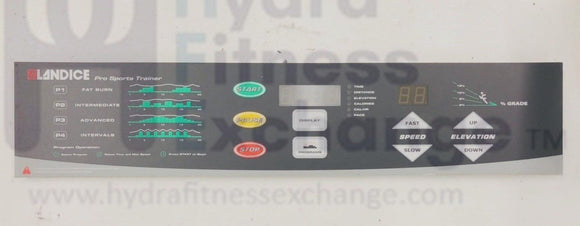 Landice L7 Treadmill 70 Series Pro Sports Trainer Display Console Electronics 70424-hydrafitnessparts