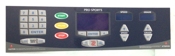 Landice L8 L9 Pro Treadmill Display Console Panel MFR-10375-2 or 70702-hydrafitnessparts