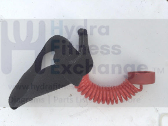 Landice Round Magnetic Treadmill Safety Key Lanyard Non Nipple Interface 71011-NEW-hydrafitnessparts