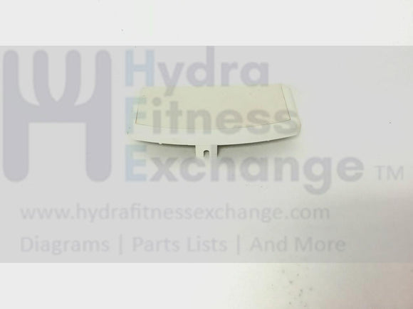 Landice Treadmill Right Console End Cap White-hydrafitnessparts