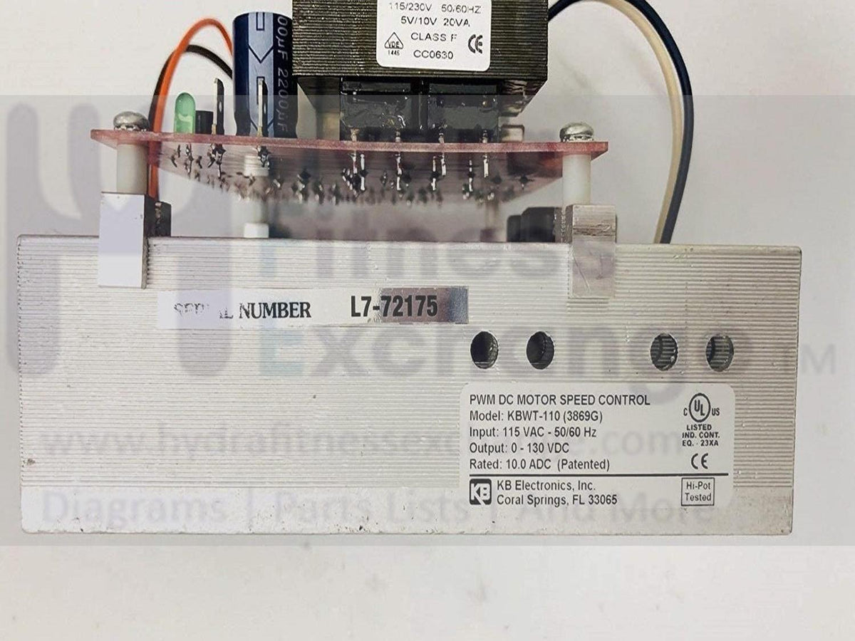Landice l7 l8 TreadmillPWM DC Motor Speed Control Set Controller Board ...